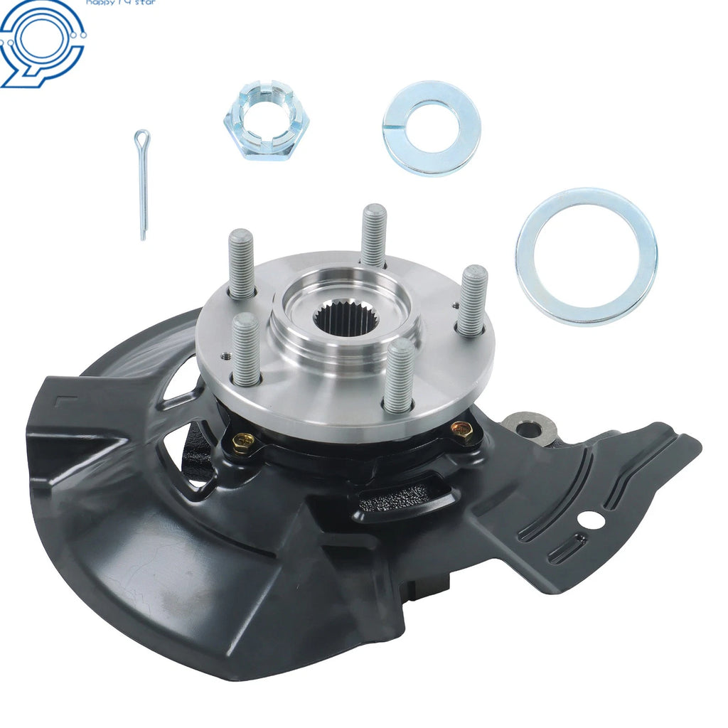 Wheel Hub Bearing Knuckle for Hyundai Sonata (2011–2013) Front Driver Side