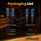 Coilover Suspension Damping Kit for Subaru Crosstrek (2018–2023)