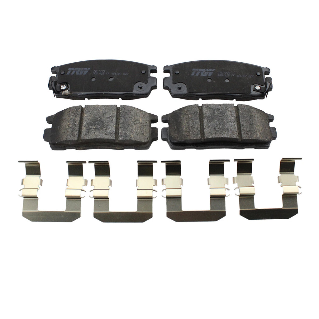 TRW Pro Rear Ceramic Brake Pad Set for Chevrolet GMC Pontiac Saturn Suzuki