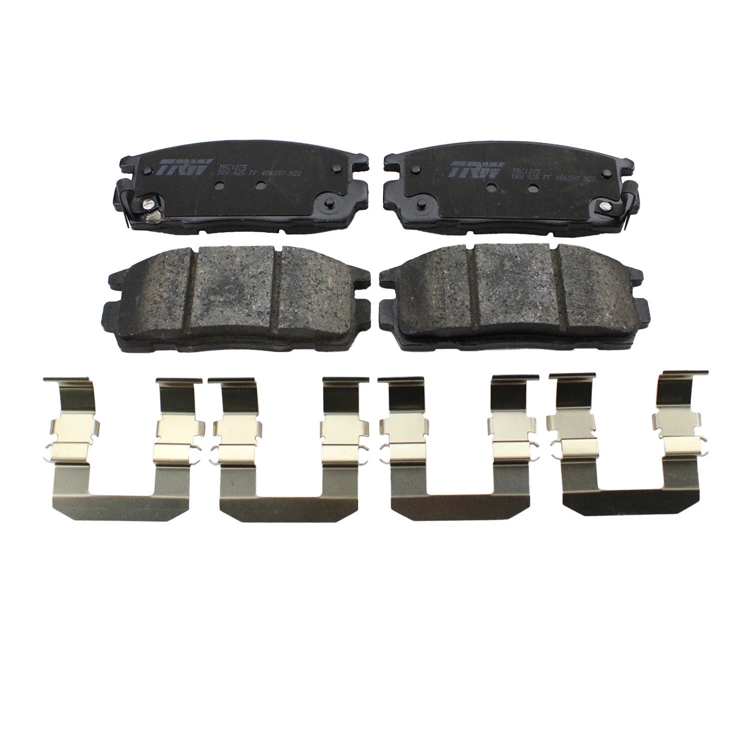 TRW Pro Rear Ceramic Brake Pad Set for Chevrolet GMC Pontiac Saturn Suzuki