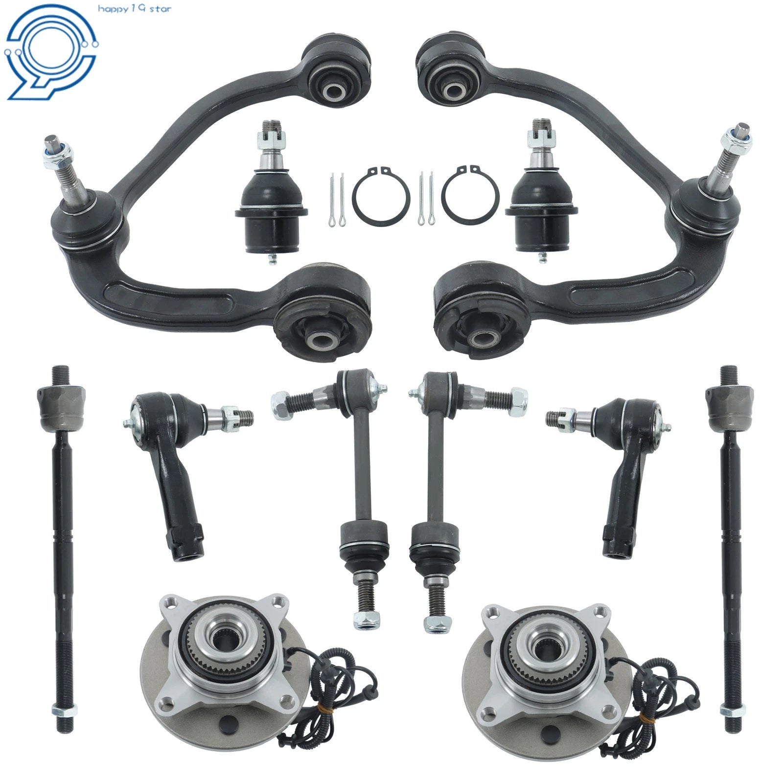 Control Arm Ball Joint Tie Rod End Sway Bar for Ford F-150 (2004-2005)
