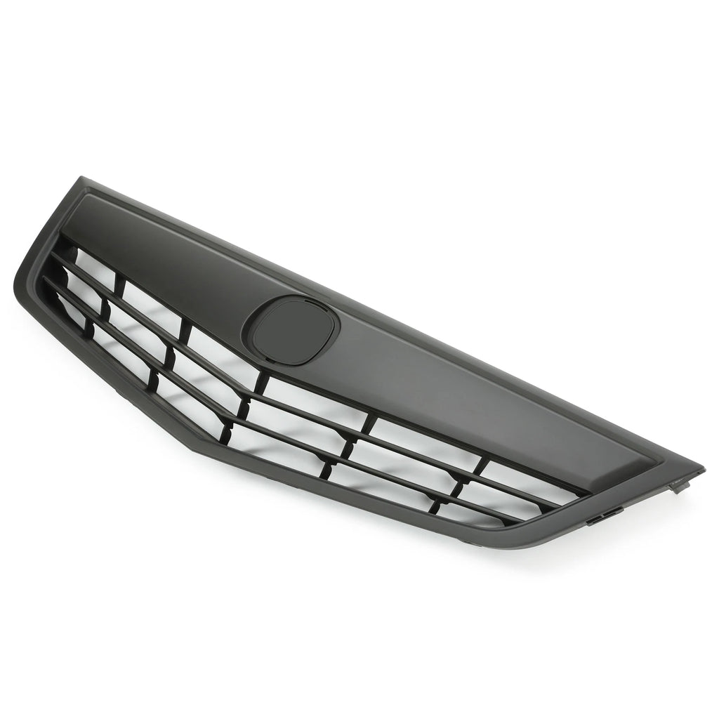 Matte Black Front Upper Grille for Acura TSX (2011–2014)