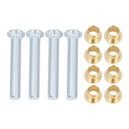 Set of 4 Door Hinge Pin Bushing Repair Kit for Nissan Frontier (1998–2005)
