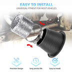 Turbo Air Intake Pipe Funnel Kit for Universal Cars