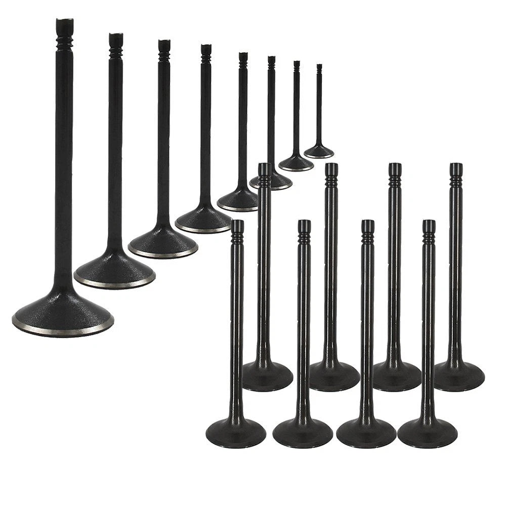 Set of 16 Intake Exhaust Engine Valves for GM ECOTEC 2.0 2.2 2.4
