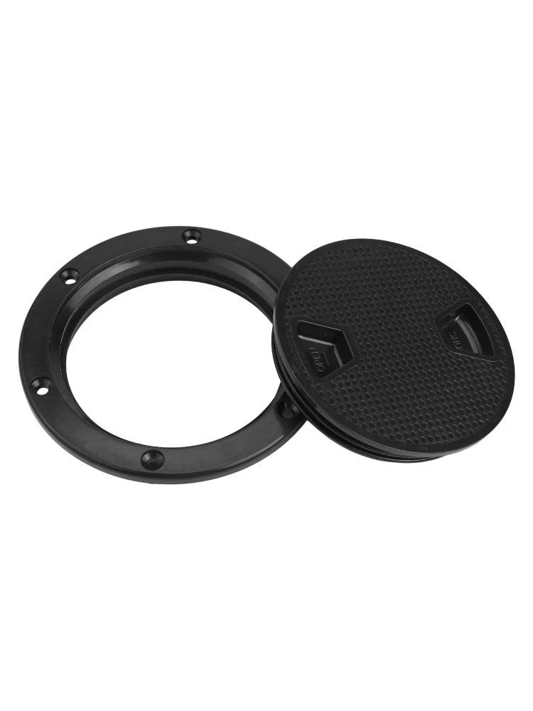 4 Inch Round Inspection Hatch for Marine Use (Non Slip)