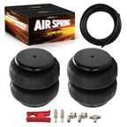 Pair of Air Suspension Bags for 2500 lb Vehicles (1/2" NPT)