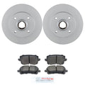 Bosch Rear Disc Brake Rotors & Ceramic Brake Pads Kit for VW CC, Passat, Q3, Tiguan (2010–2021)