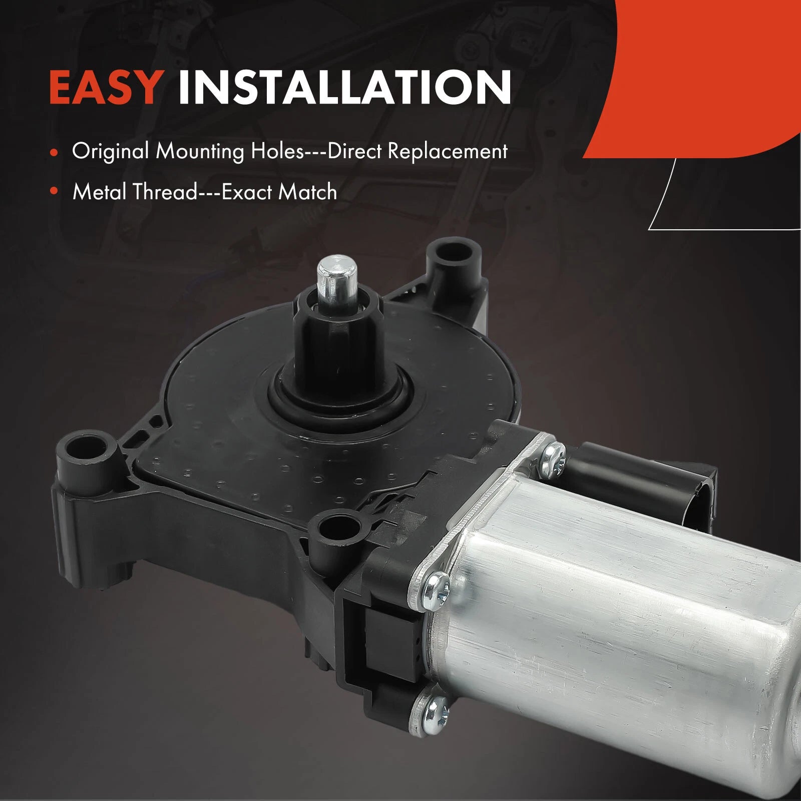 Front Right Window Motor for Chevy Cobalt and Buick Lucerne (2005-2010)