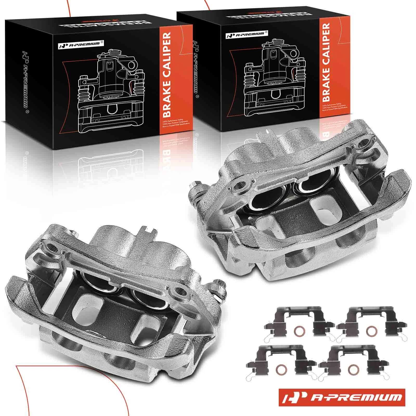 Pair Front Disc Brake Calipers for Nissan Murano Pathfinder (2003–2023)