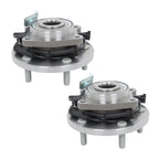 Pair Front Wheel Bearings and Hubs for Dodge Grand Caravan (2008–2020)