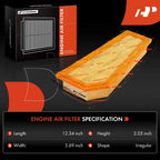 Engine and Cabin Air Filter for Mercedes-Benz C250 (2012-2015)
