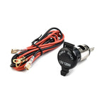 12V Waterproof Car USB Charger Socket Dual USB Output for Easy Power Supply