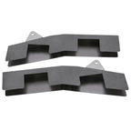 2X Mid Frame Rust Repair Kit for Toyota Tacoma (1996–2004) Extended Cab