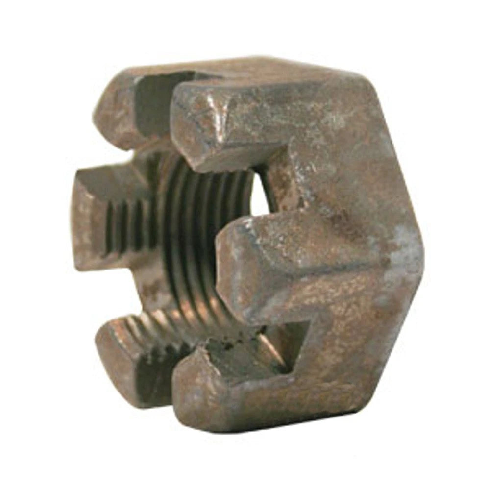 Nut 1-1/8"-12 Slotted for Terrain King Rotary Cutter A-Boom A1300M (00020900)