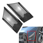 Front Bumper Side Splitter Spoiler for BMW 4er G22/G23 M Sport (2020–2024) Carbon Black