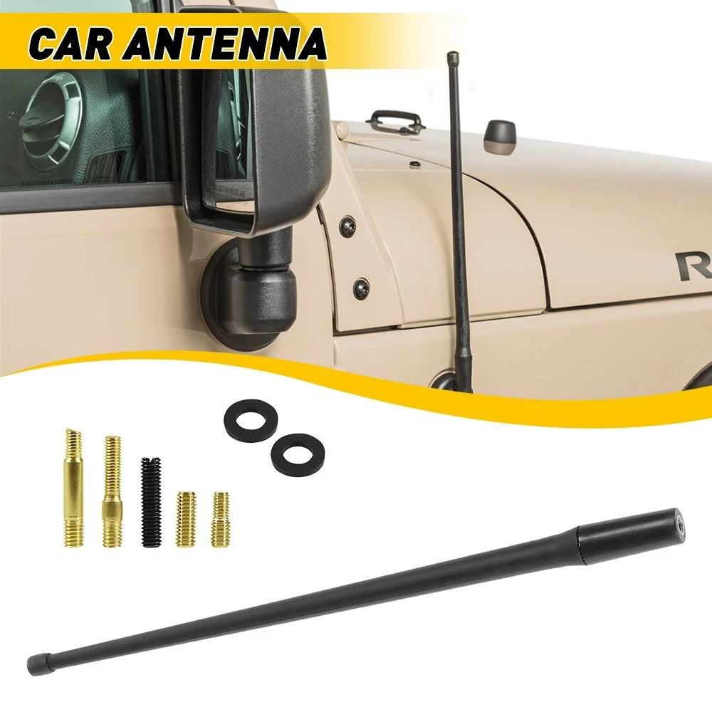 13 Inch Radio Antenna Mast for Jeep Wrangler (2007–2018)