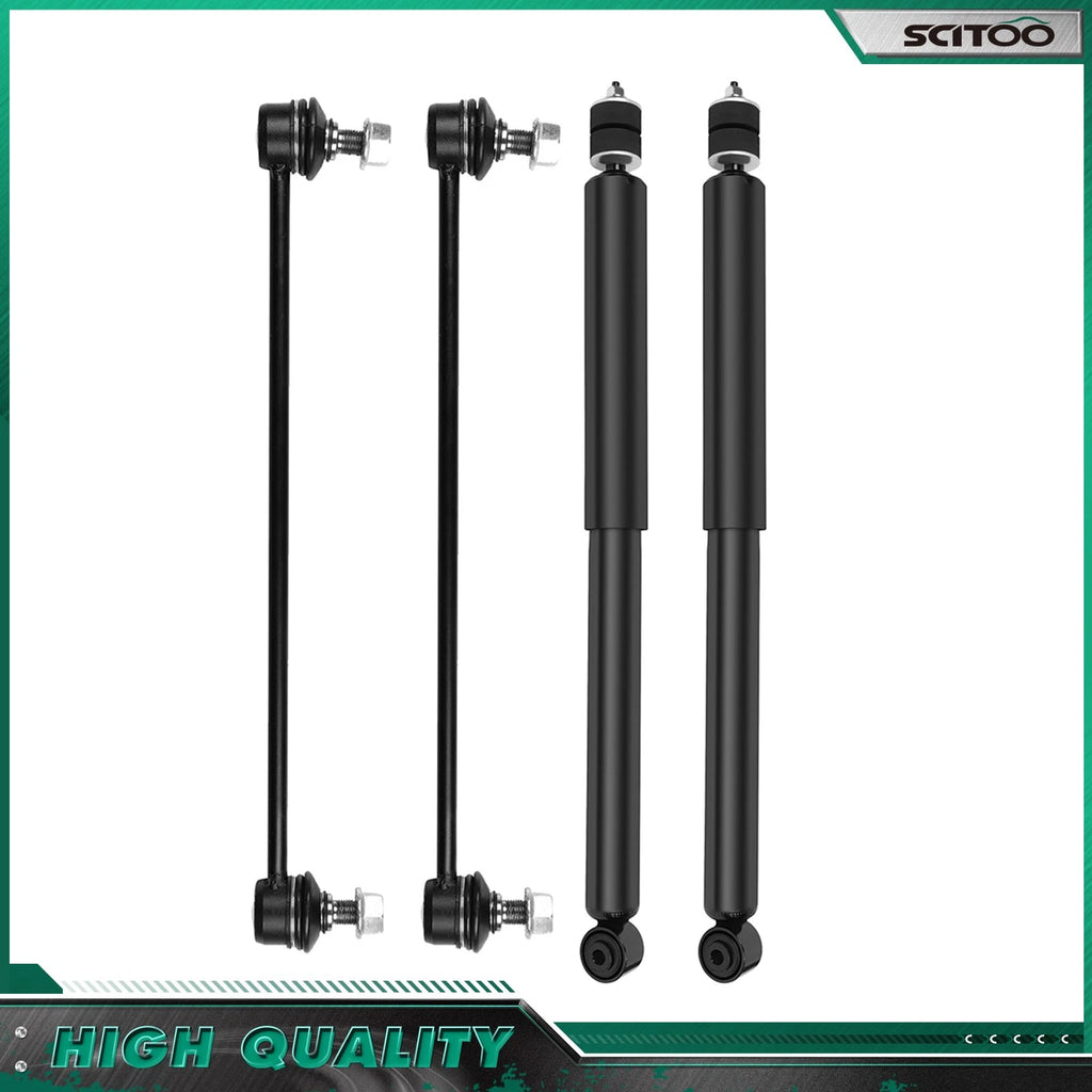 Rear Shocks & Sway Bar Links Kit for Toyota Yaris (2007–2011)