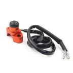 Engine Stop Start Kill Switch Button for Dirt Bike Quad (Universal) - Orange