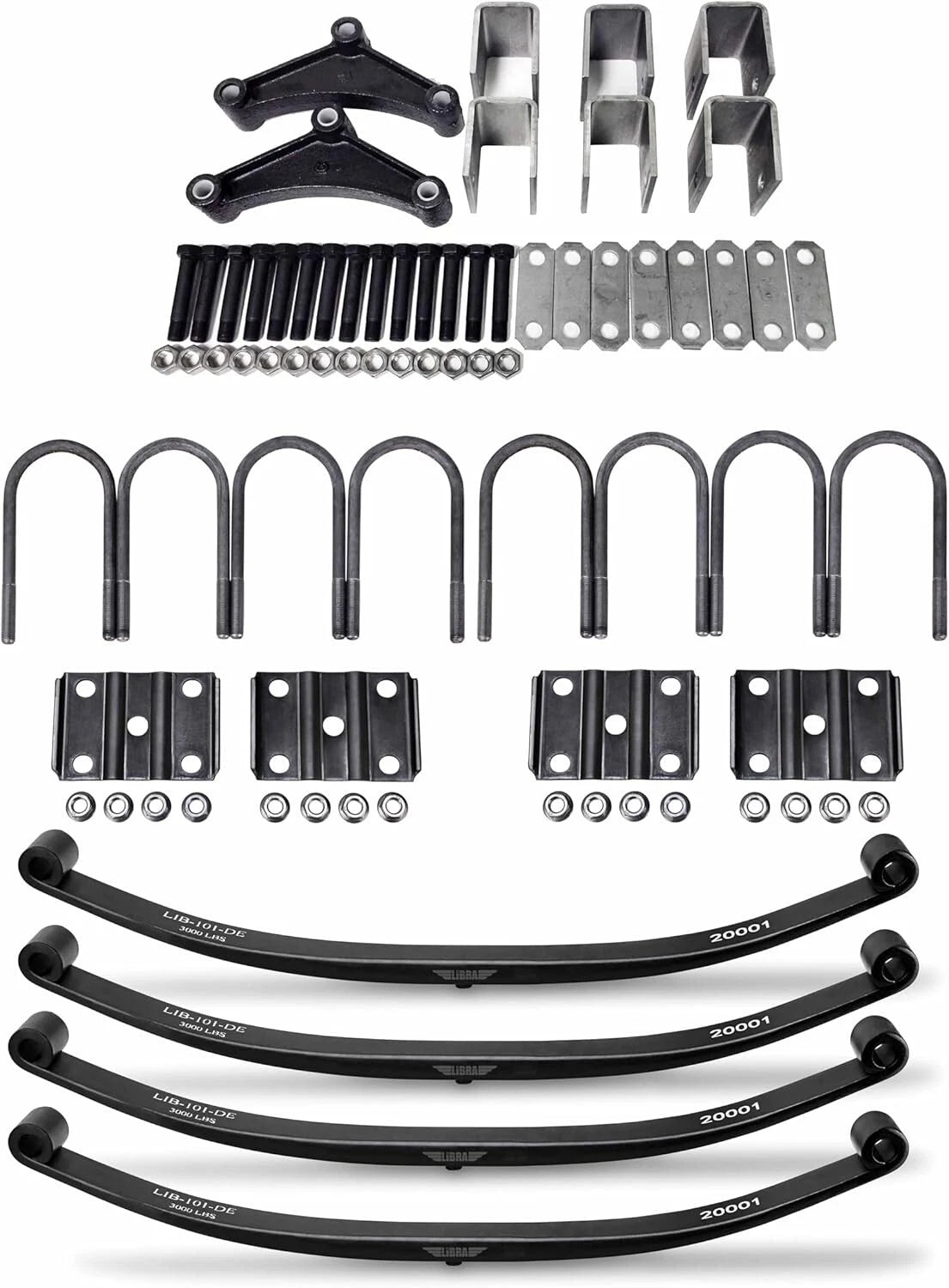 6000lb Tandem Trailer Axle Suspension Kit for Various Trailers