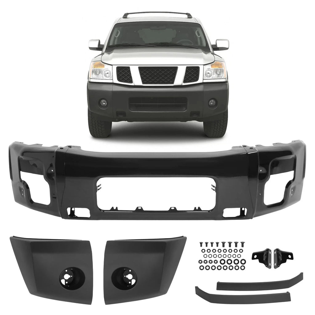 Front Bumper End Cap for Nissan Titan Armada (2004–2015)