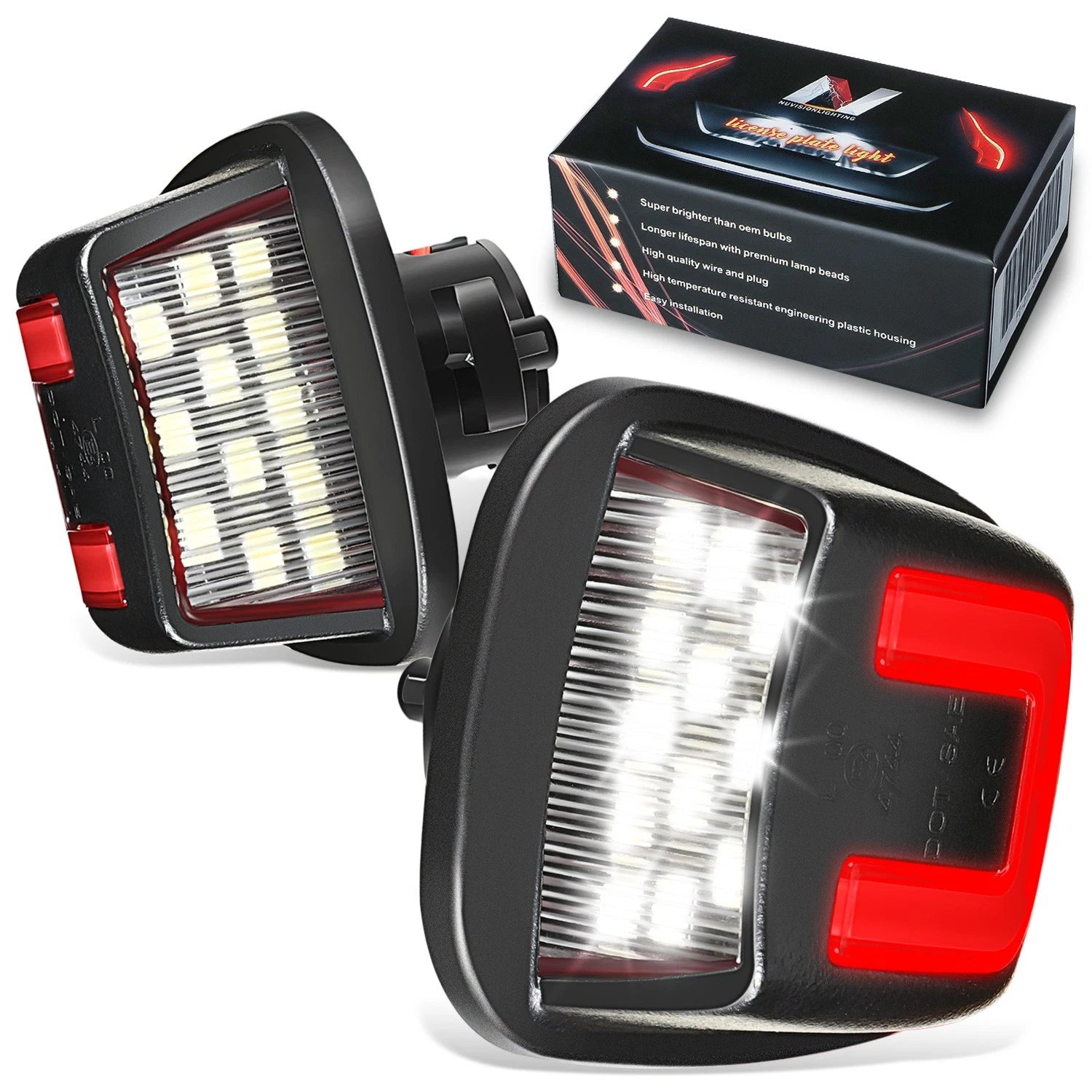 LED License Plate Lights for Cadillac Escalade (2000–2005)