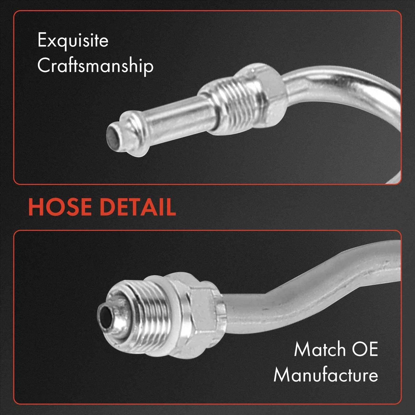 Power Steering Pressure Line Hose for Ford E-150 Econoline (1992-2002)