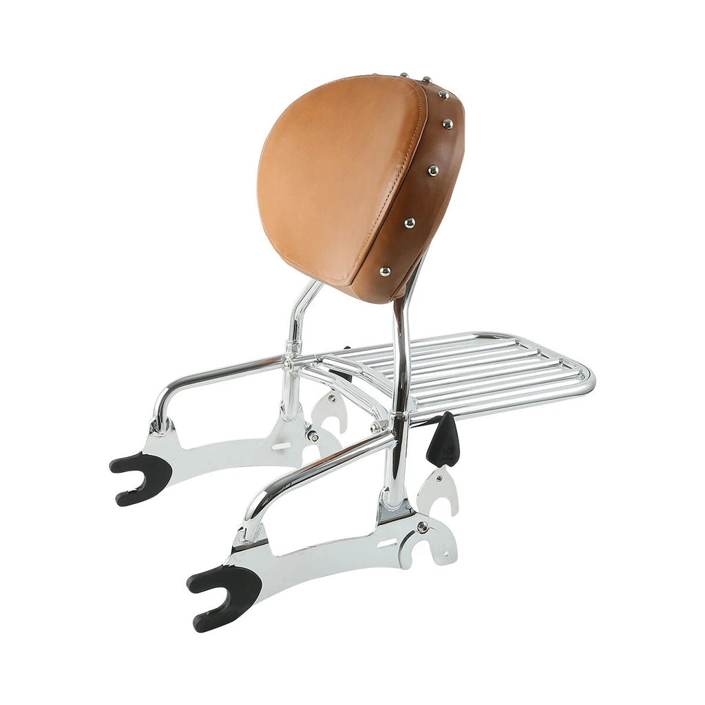 12" Backrest Sissy Bar Luggage Rack for Indian Chief (2014–2023)