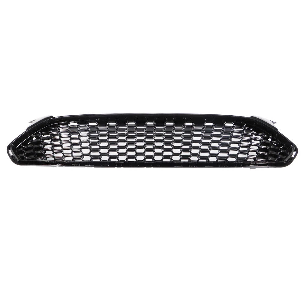Front Bumper Grille for Ford Fusion (2013–2016) Black Plastic