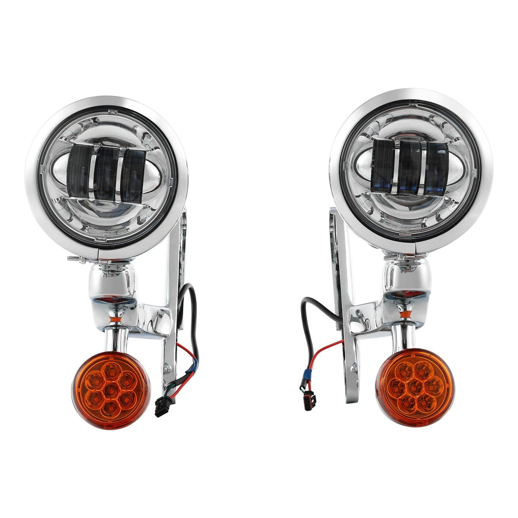 Fog Light Bracket for Harley Touring Road King (1994–2024)