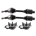 CV Axle Shaft + Wheel Bearing Hub for Ram 1500 (2012–2018)