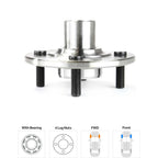Set of 4 Wheel Hubs for Saturn SL SL1