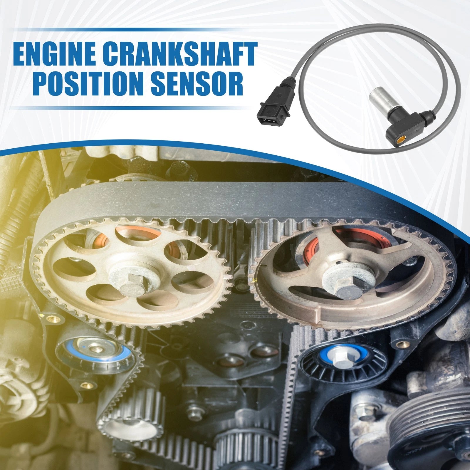 Crankshaft Position Sensor for Audi A4 (1996–1997) No. 078905381A/078905381