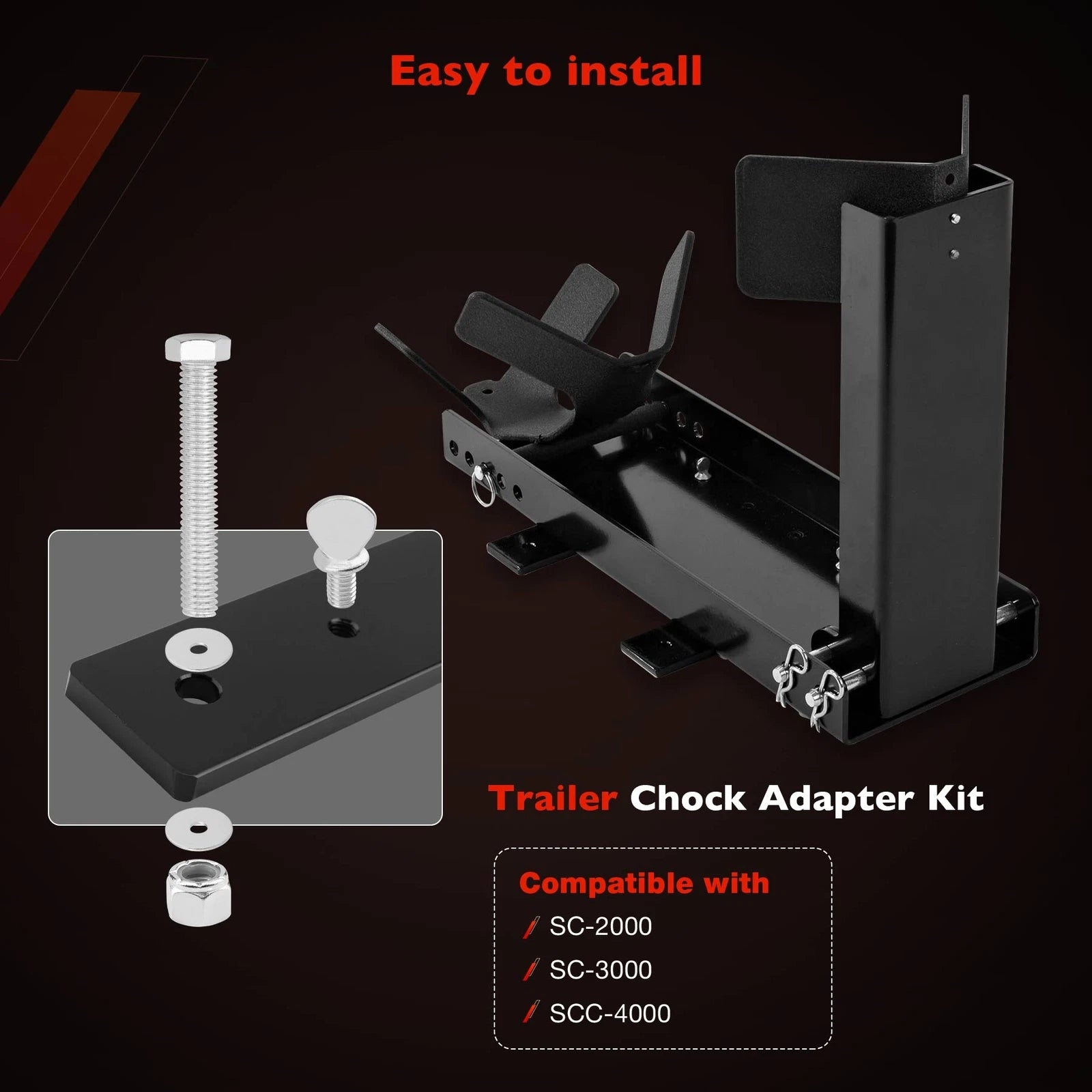 Stop Adapter Kit for Pit-Stop Wheel Chock System (SC-3000)