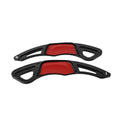 Black Steering Wheel Paddle Shifter Extensions for VW Golf, Polo, Jetta, Scirocco (2013-2020)