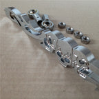 Chrome Skull Shift Linkage for Harley Softail Dyna FXDWG FLHR FLT (1991–2023)