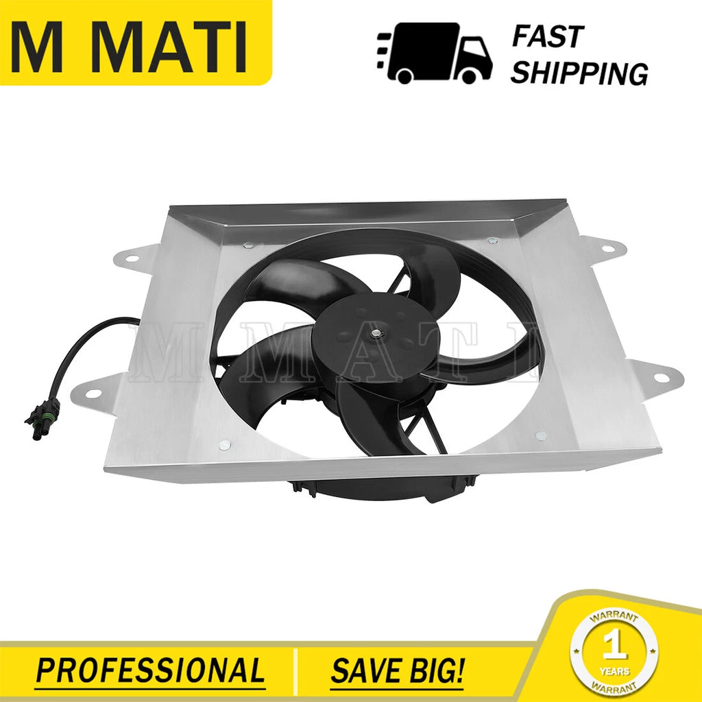 Radiator Cooling Fan & Shroud Kit for Polaris Ranger 800 Crew/XP 800 (2010–2016)
