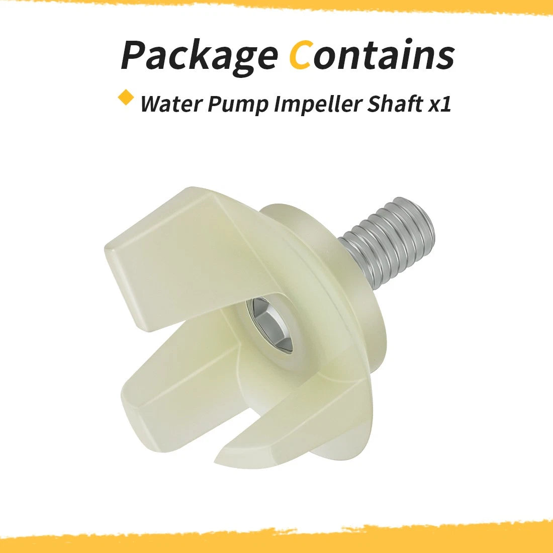 Water Pump Impeller for Suzuki RM125 RM125M RM125S (1986–2006) 17491-43D01