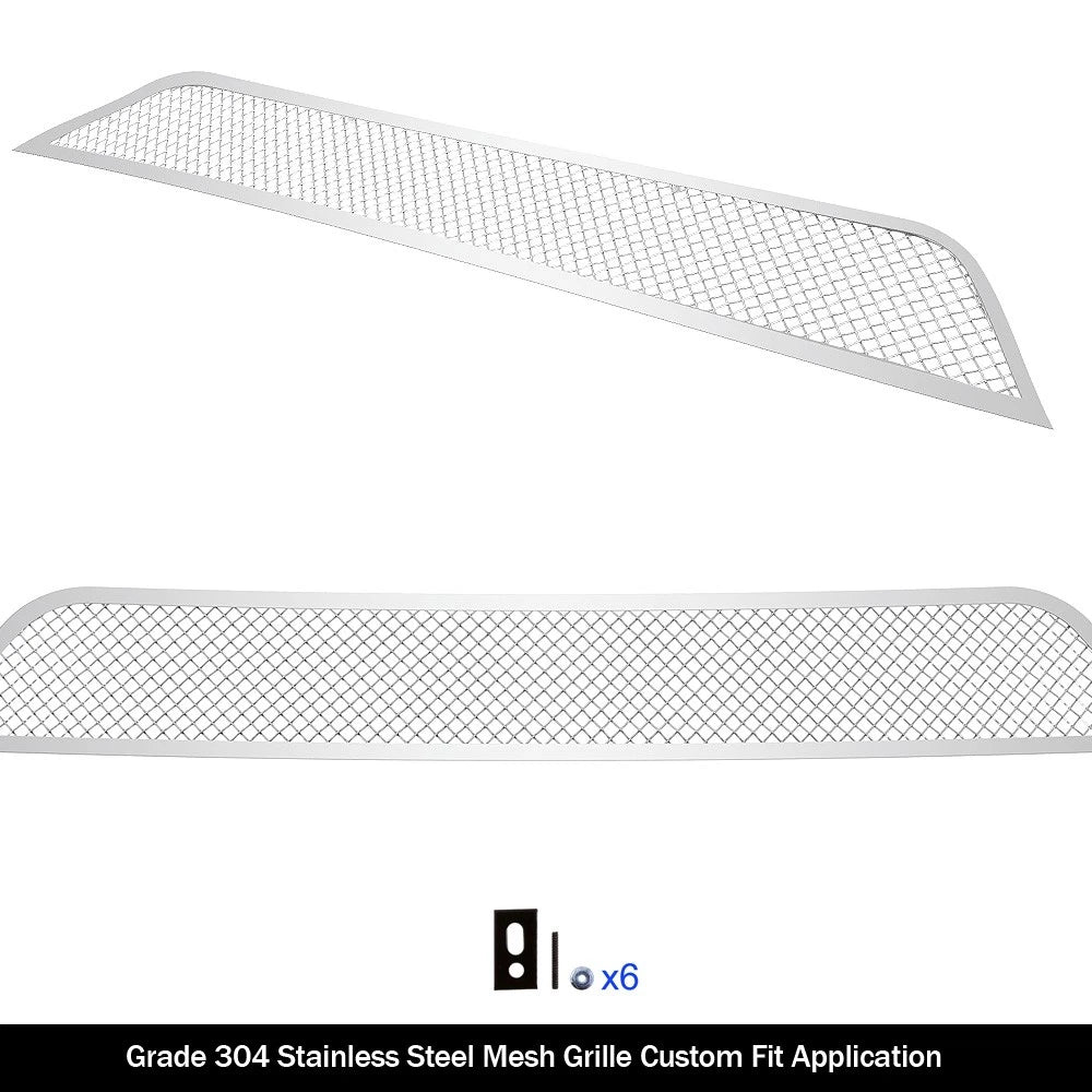 Stainless Steel Chrome Mesh Grille Insert for Honda Fit (2015-2017)