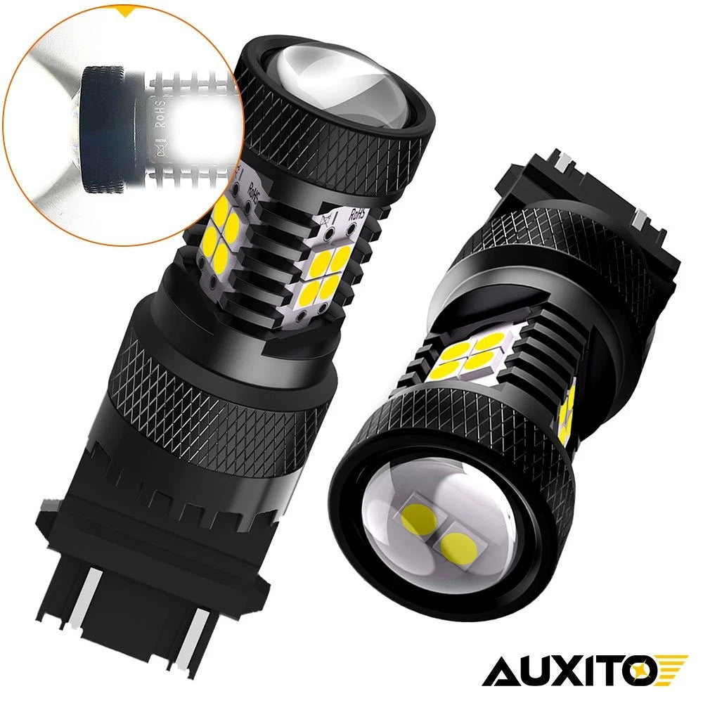 LED Backup Reverse Light Bulbs 3156 3157 for Chevy Silverado (H)