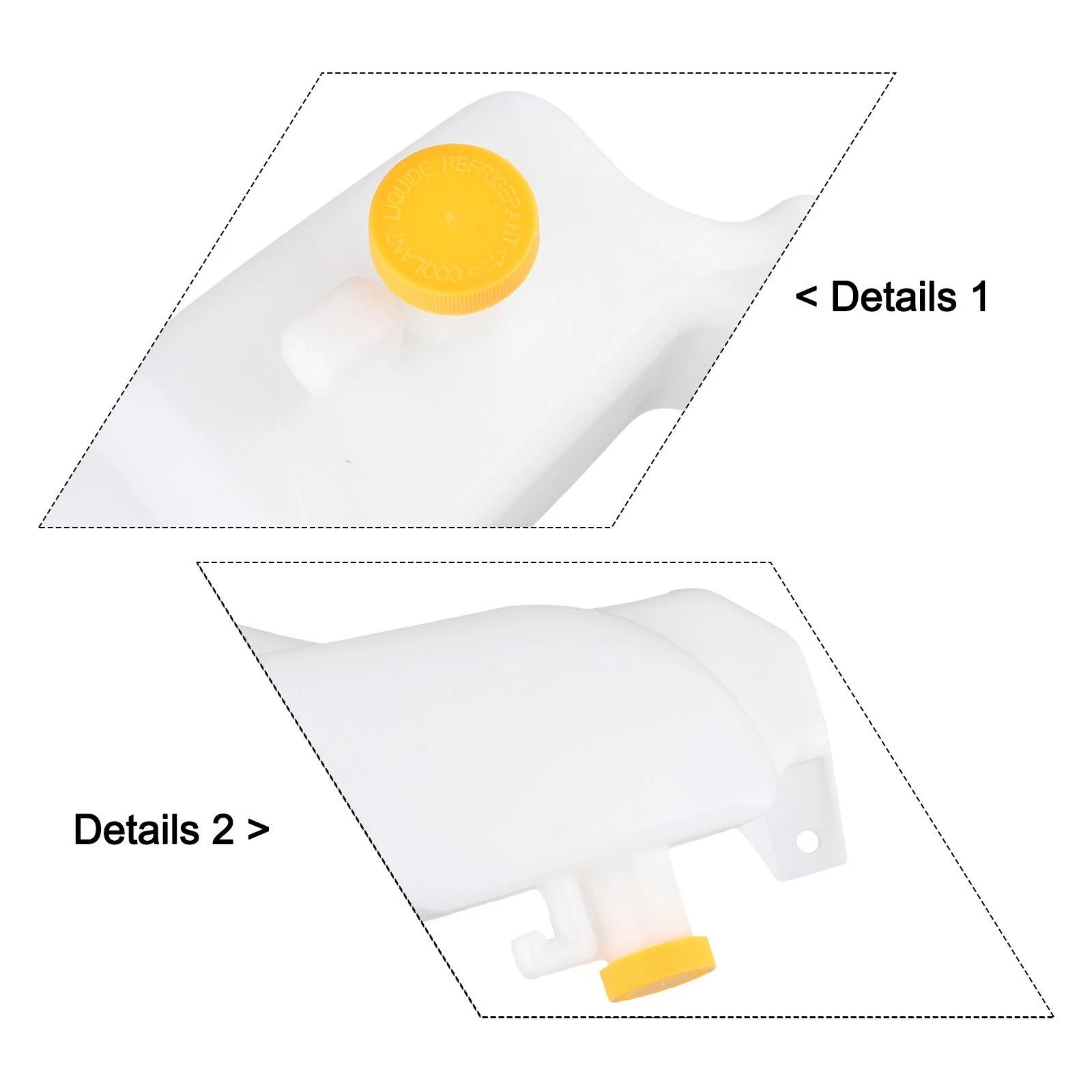 Expansion Tank with Cover for Nissan Micra
