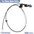 Hood Release Cable & Handle Assembly for Jeep Cherokee (1997–2001)