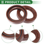 Set of 5 Oil Seal Rotary Shaft Seal FKM Rubber 25x35x7mm