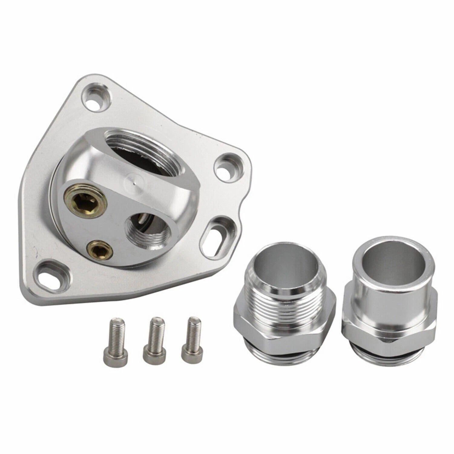 Aluminum Radiator Hose Swivel Neck Thermostat Housing for Honda K-Series (K20, K24)