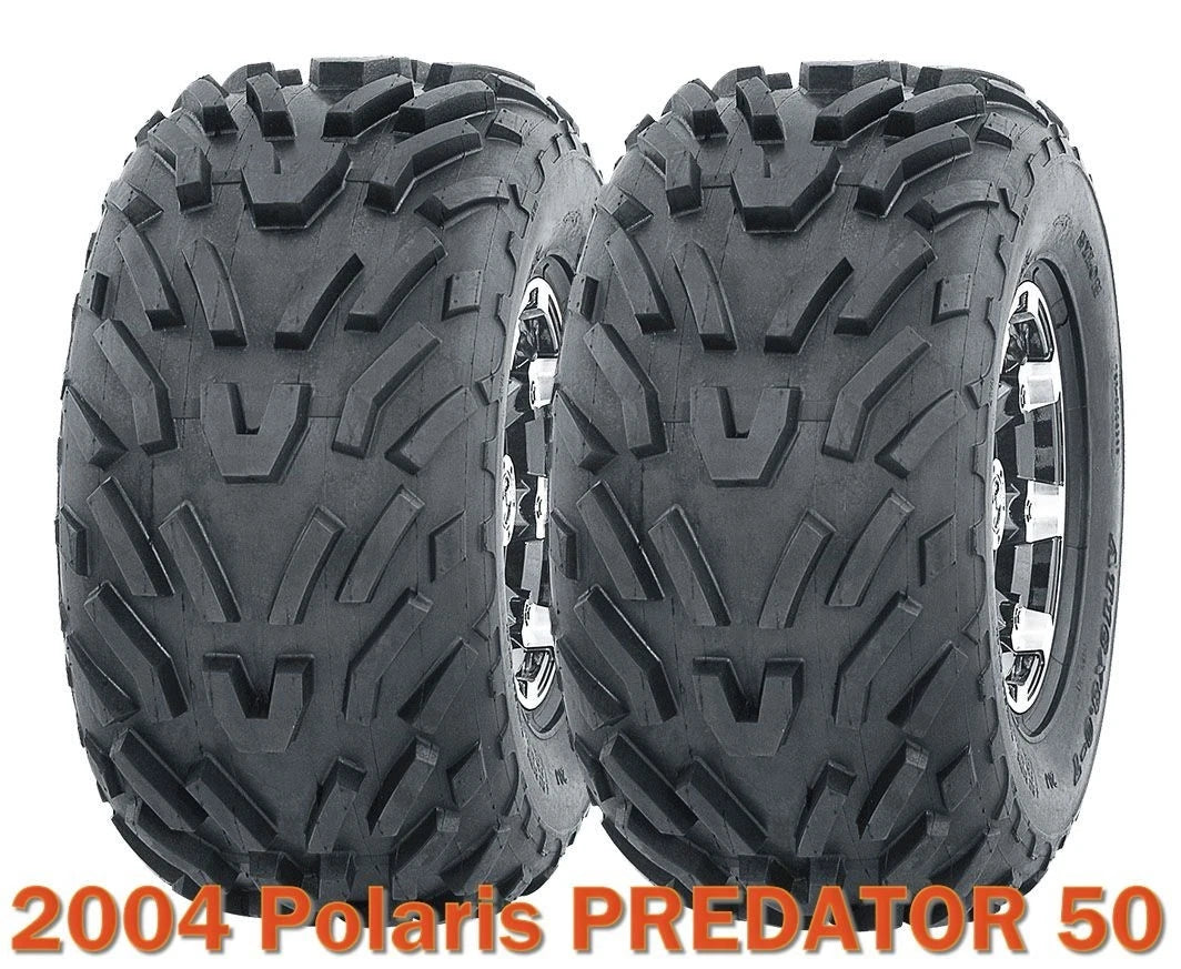 Set of 2 ATV Tires 16x8-7 4PR for Polaris Predator 50 (2004)