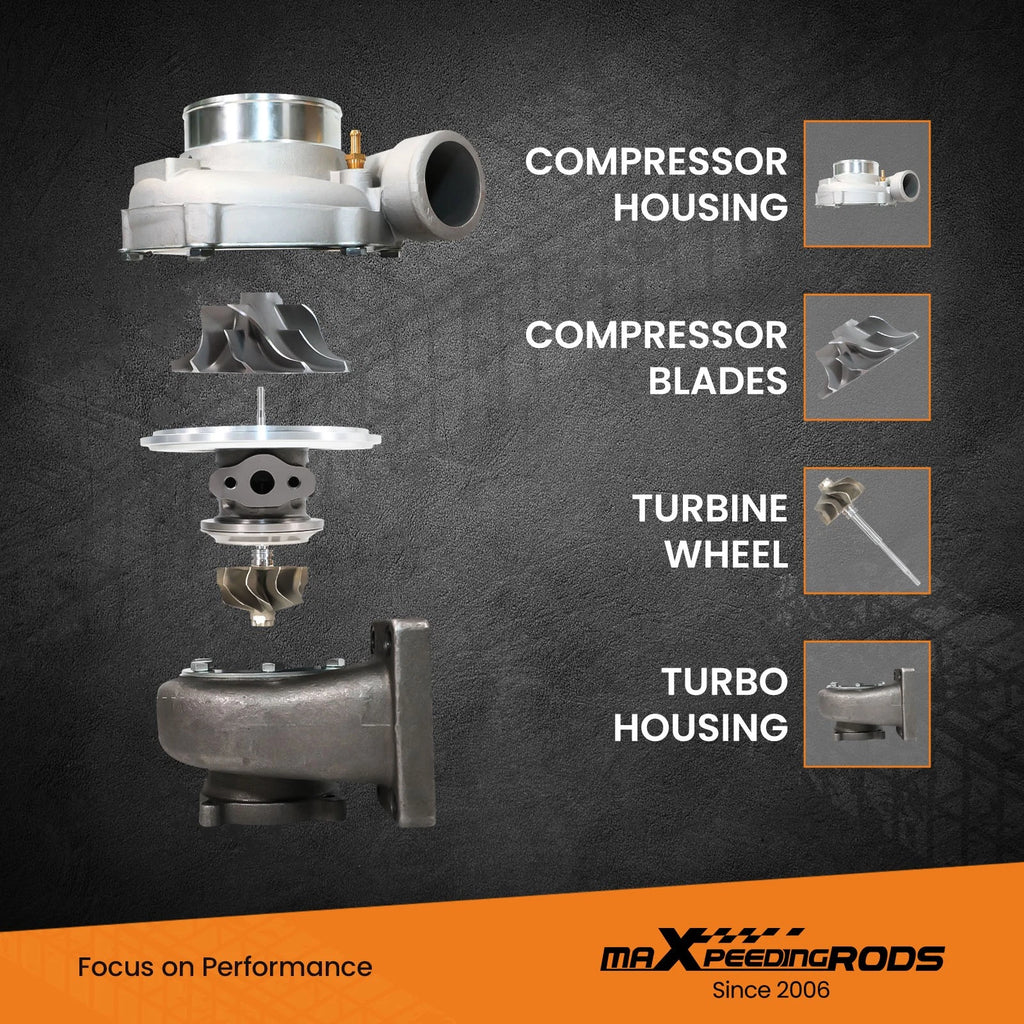 T3T4 GT3582 Turbo for Honda K20 (2002–2006)