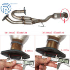 Set of 3 Catalytic Converters for Nissan Murano (2003-2007)