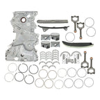 Engine Kit with Con Rods, Pistons, Main Rod Bearings, Timing Kit for Kia Forte (2017–2021)