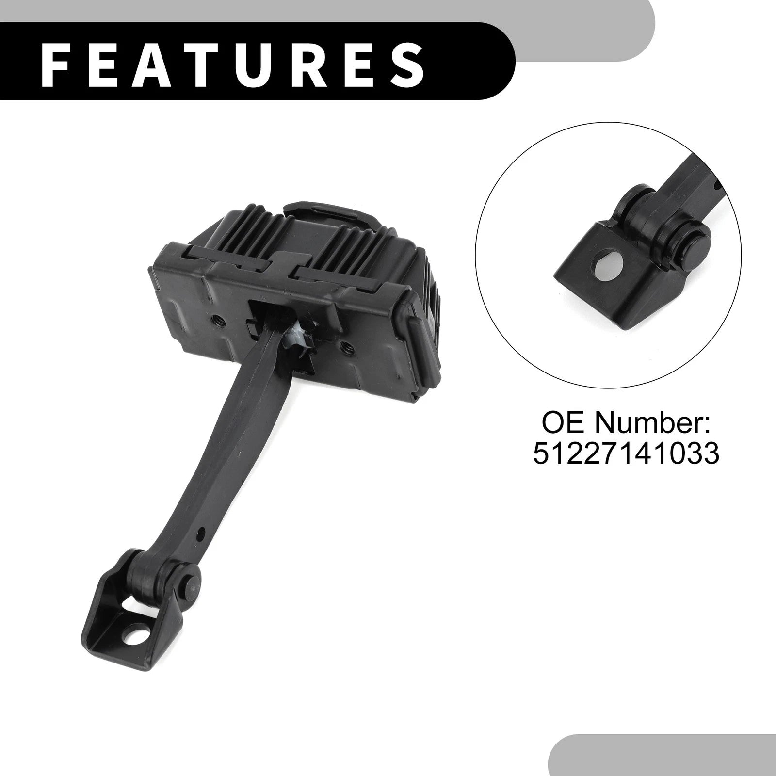 Door Check Strap Stopper No.51227141033 for BMW X5 E70 (2007–2009)