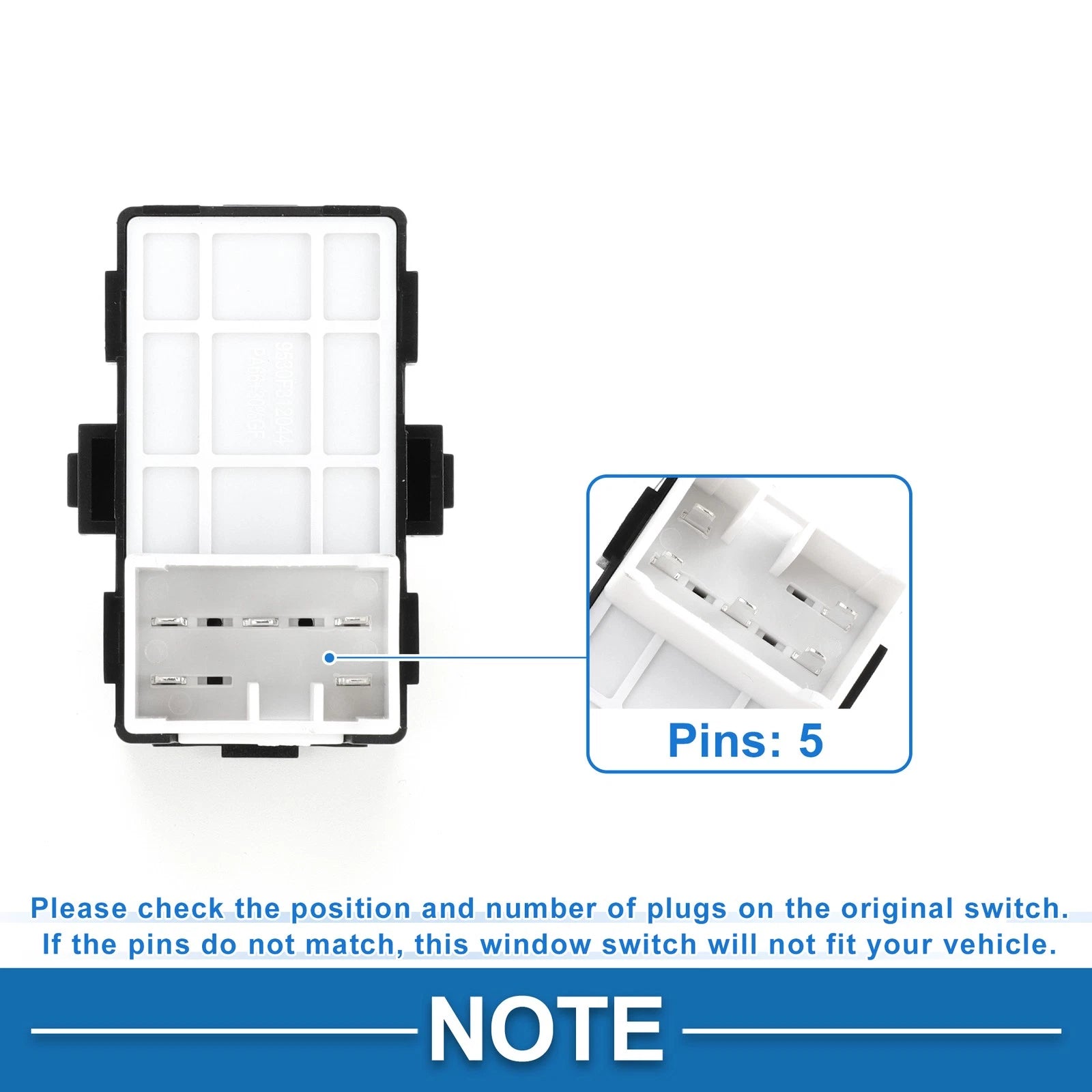 Power Window Switch for Hyundai Creta (2016–2023)